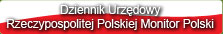 Dziennik Urzędowy RP - Monitor Polski